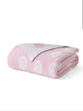 LoveShackFancy Rose Jacquard Blanket